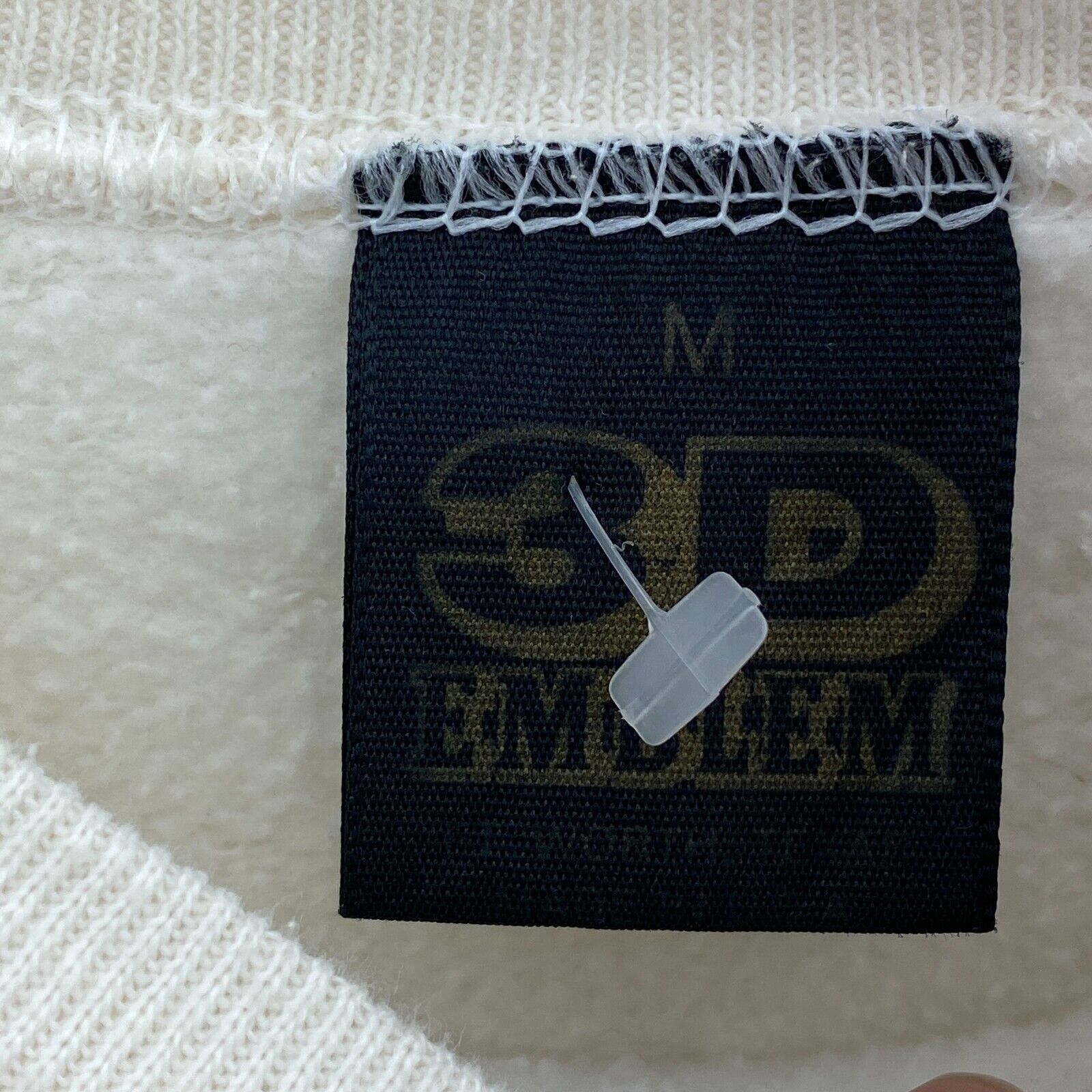 3D Emblem Harley Davidson Motorcycles Print White Sweatshirt Size M Women's