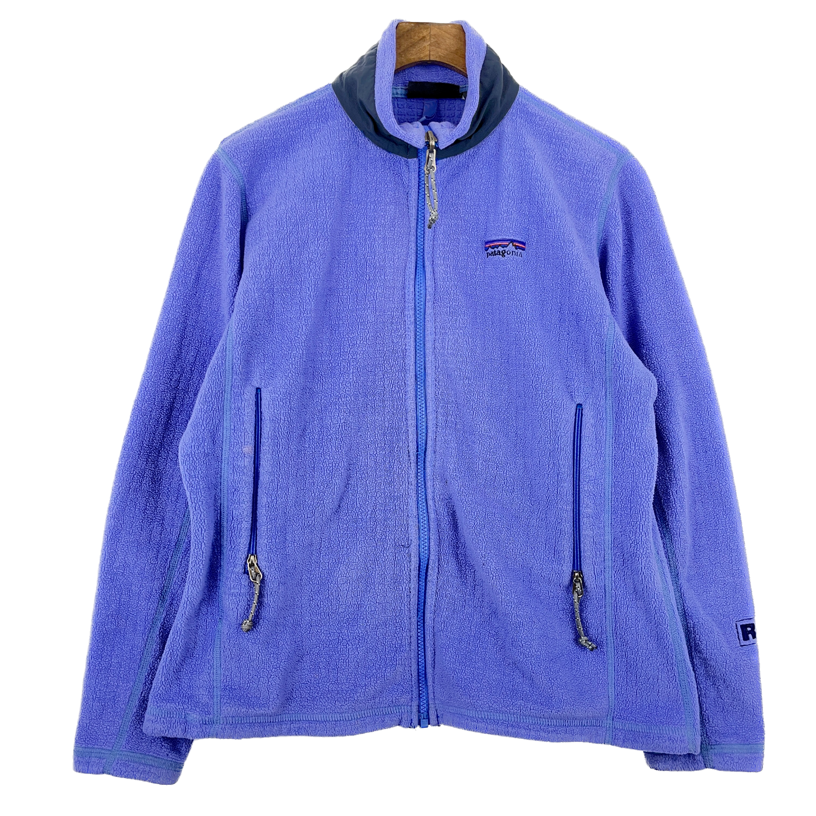 Vintage Patagonia Full Zip Purple Fleece Jacket Size M Women's
