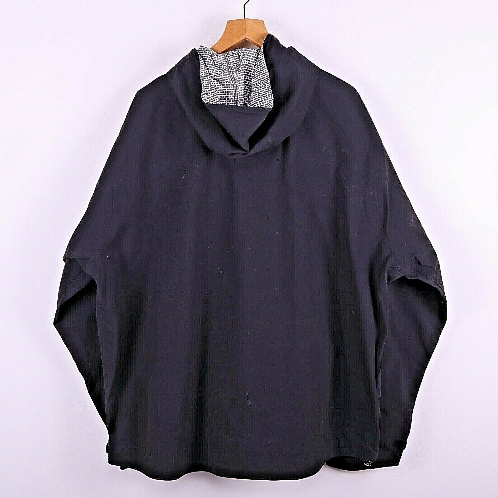 Carhartt Nylon Black Jacket Full Zip Hooded Size 2XL NWT