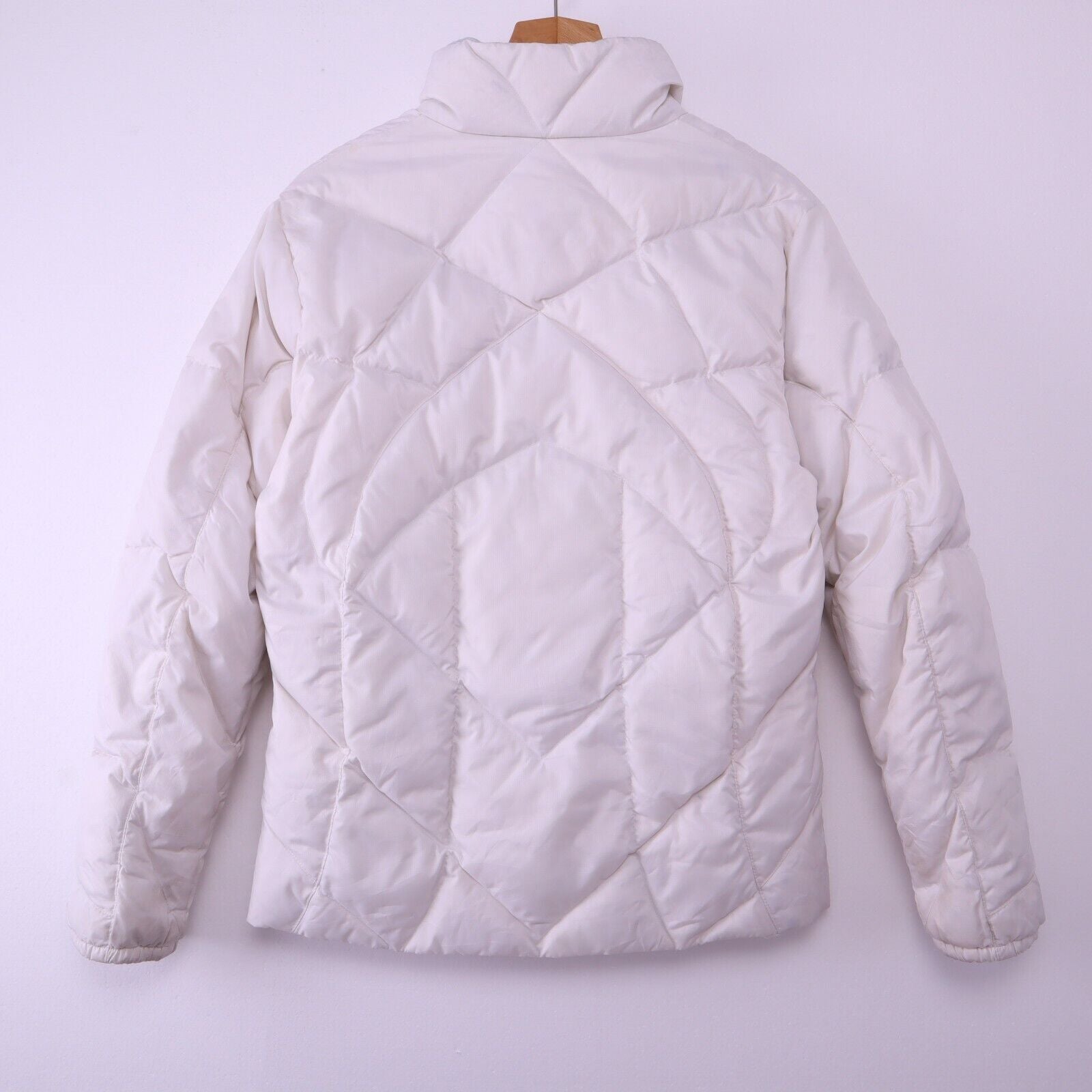 Nike ACG Women's Down Puffer White Full Zip Size Medium