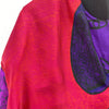 Picasso All Over Print Reversible Satin Full Zip Black Bomber Jacket Size XL