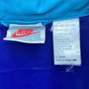Nike Swoosh Logo Light Hooded Lightweight Jacket Size L Blue Full Zip Up