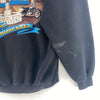 Harley Davidson Motorcycles Logo 2002 Black Hoodie Size L