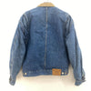Polo By Ralph Lauren Denim Lined Collared Jacket Size M Blue Medium Wash USA