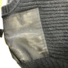 Jack Young 100% Wool Ribbed Sweater Slim Fit Size XXL Black