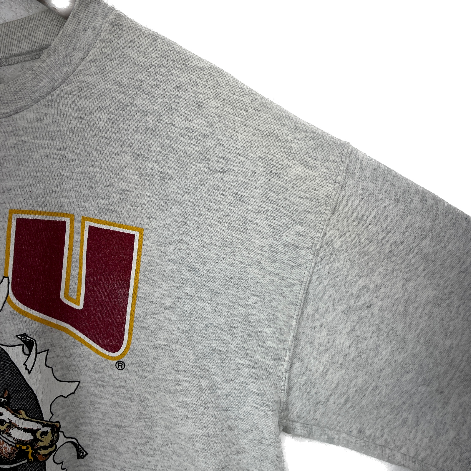 Vintage Nutmeg FSU Seminoles University Football Gray Sweatshirt Size L