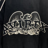 Vintage Avirex USA Varsity College Full Zip Bomber Jacket Black Size 2XL