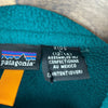 Vintage Patagonia Snap-T Green Earth Tone Fleece Pullover Jacket Size L Kids