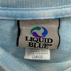 Liquid Blue Native Indian 1998 Tie Dye Blue Vintage T-shirt Size L