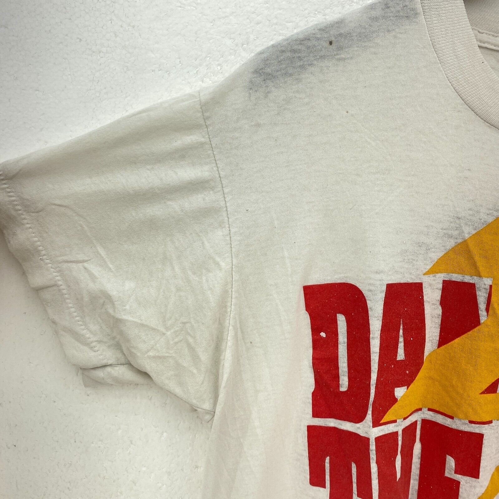 The Kids Are Alright Tour 89 Danger The Who White T-shirt Size S