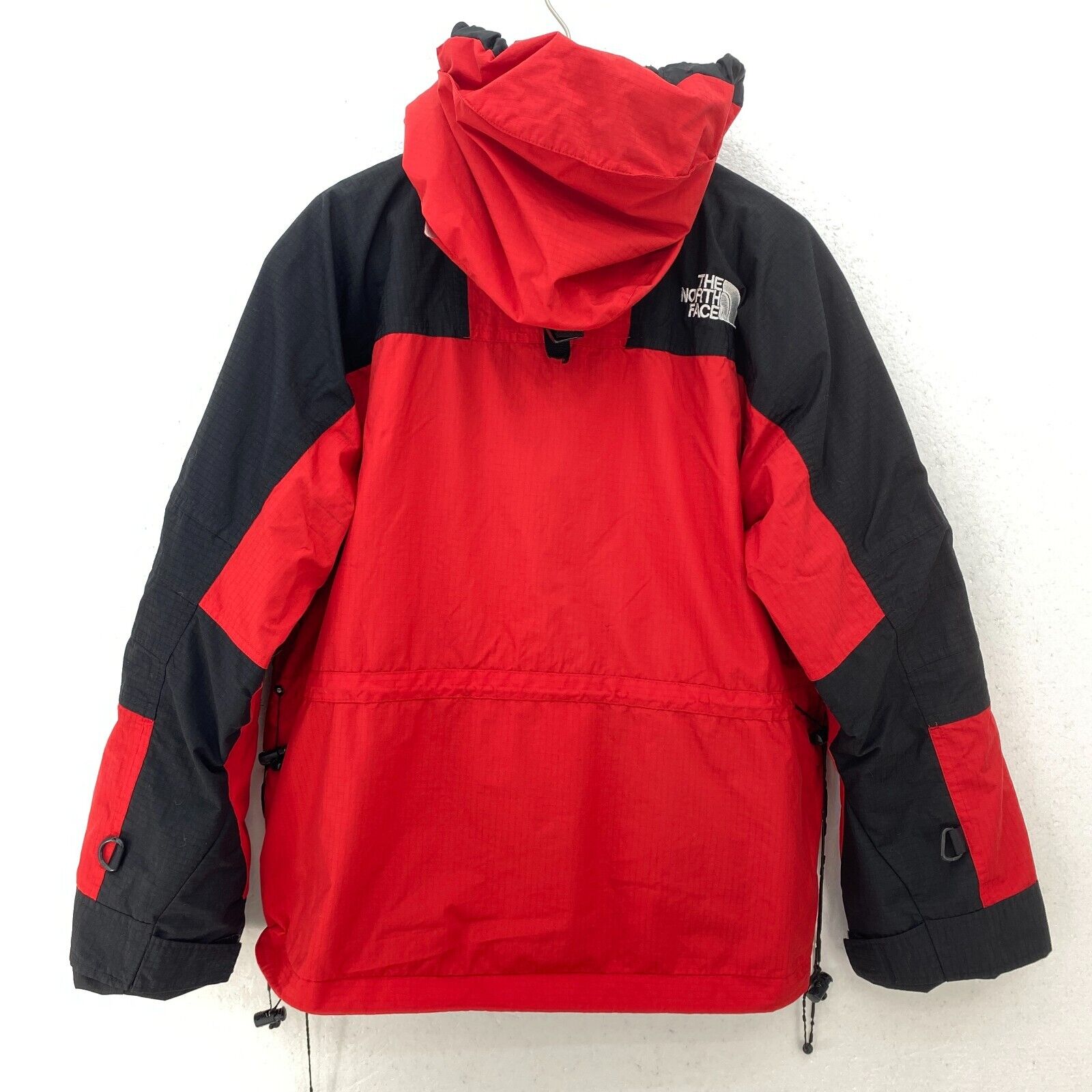 The North Face Summit Series Gore Tex Full Zip Red Black Jacket Size S Hooded