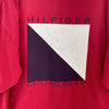 Vintage Tommy Hilfiger Sailing Gear Logo Red T-shirt Size XL Tee