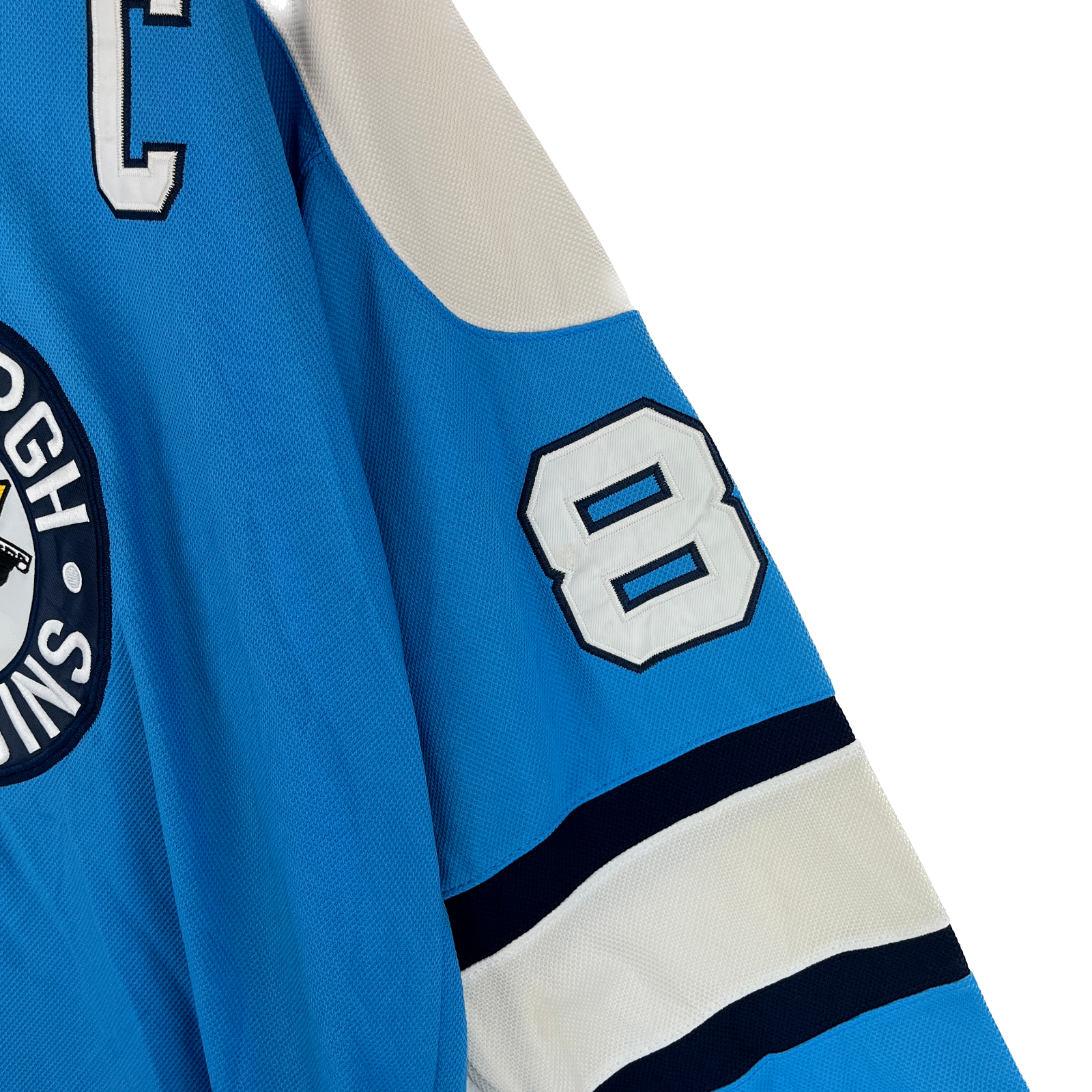 Vintage Reebok CCM Pittsburgh Penguins #87 Sidney Crosby Blue Jersey Size 54