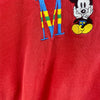 Vintage Disney Mickey Mouse Red T-shirt Size XL Tee