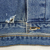 IMAX 25 Annyversary Embroidered Blue Medium Wash Denim Jacket Size XXL