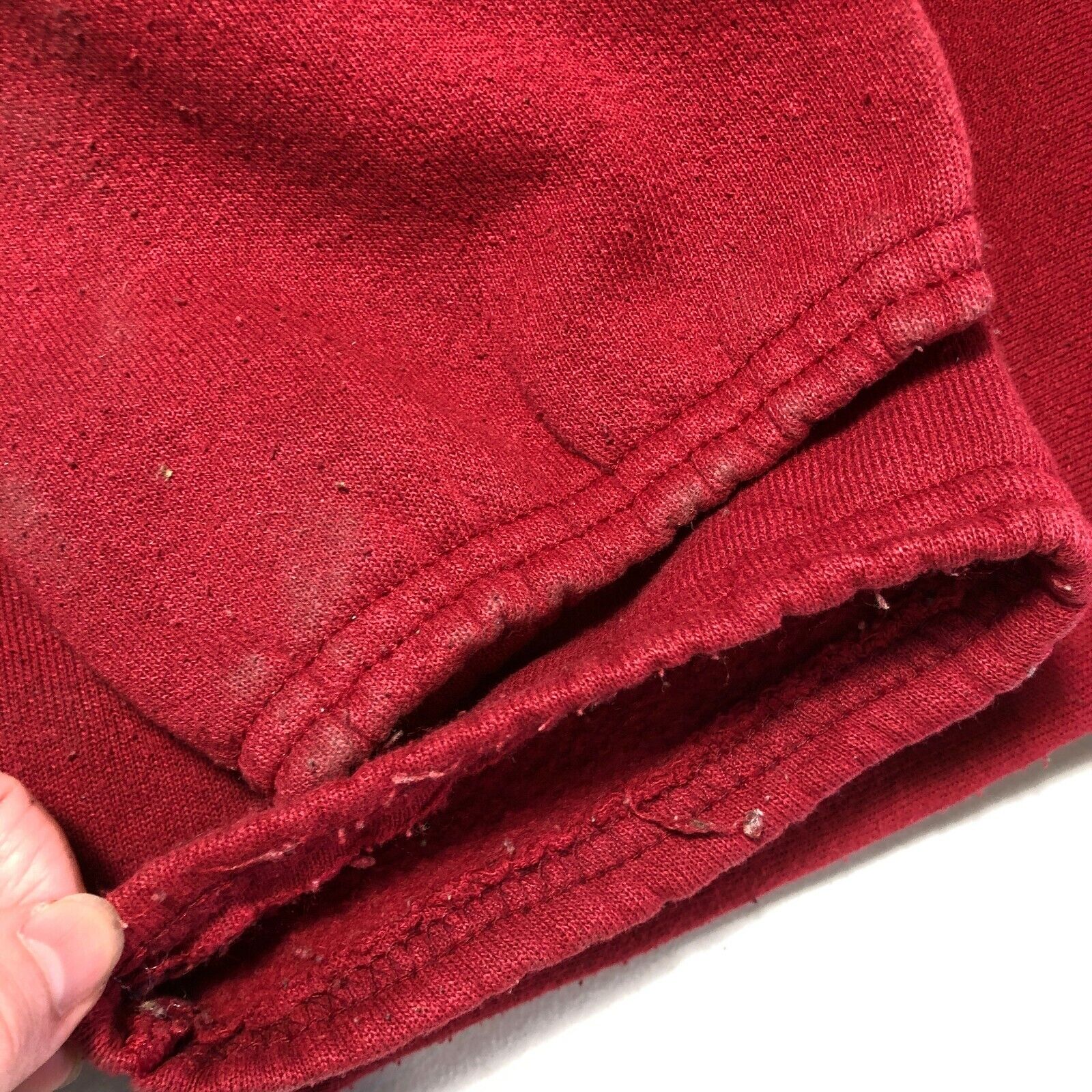 Pro Spirit Vintage Red Sweatpant Jogger Size L 90s