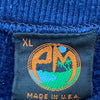 Vintage Syracuse University Logo Navy Blue Sweatshirt Size XL