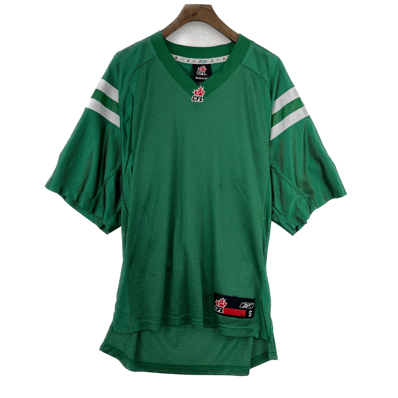 Vintage CFL Reebok Green Mesh Jersey Size S