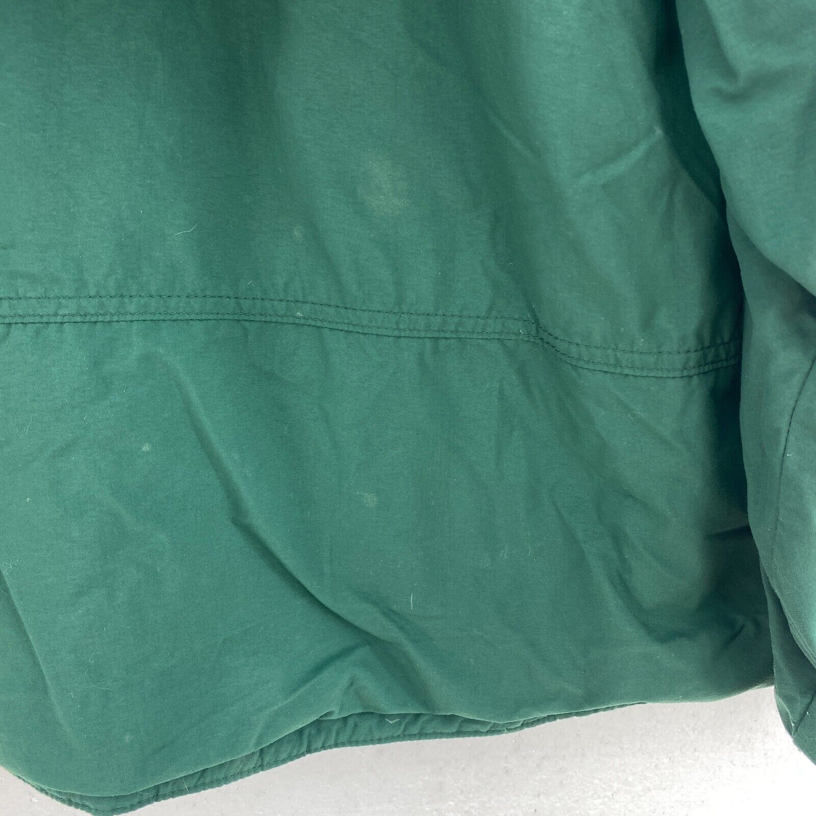 Vintage Mountain Dew Insulated Jacket Adult XL Green Soda Beverage Zip Up Coat