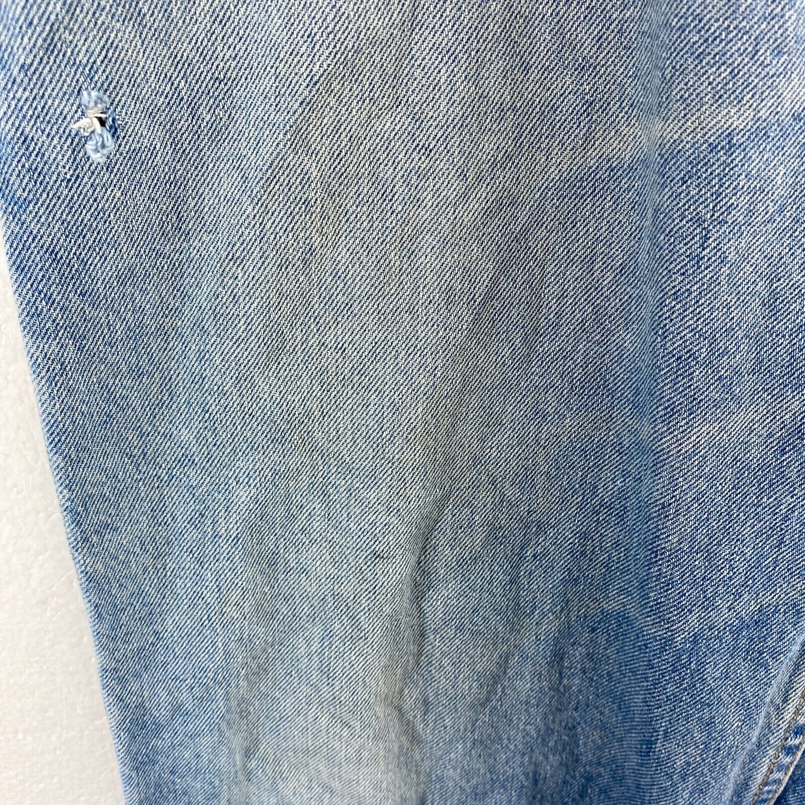 Levi's Orange Tab Light Wash Blue Denim Straight Jeans Size 38