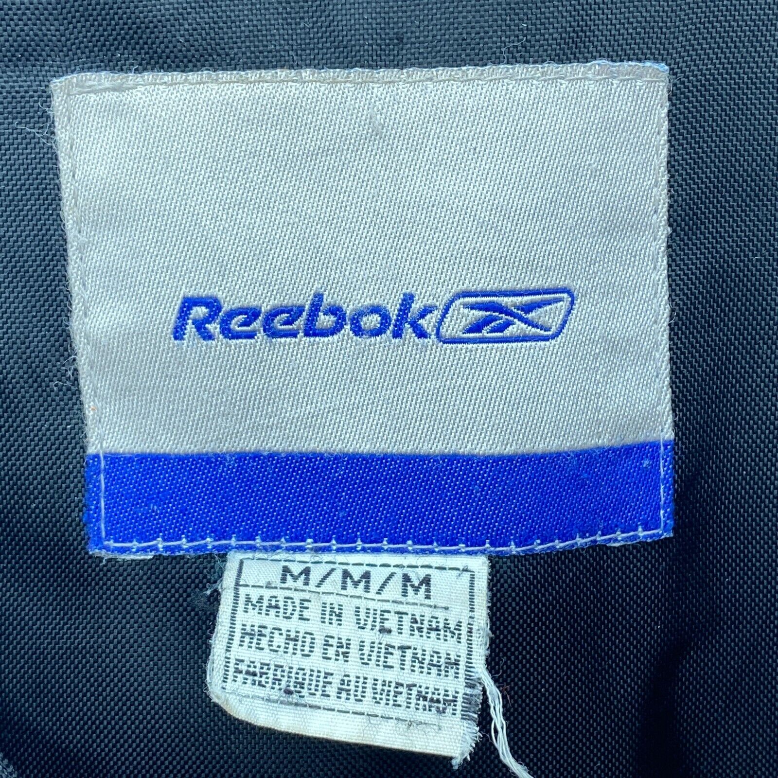 Reebok 92nd Grey Cup CFL 2004 Ottawa Black Insulated Jacket Size M Full Zip Up