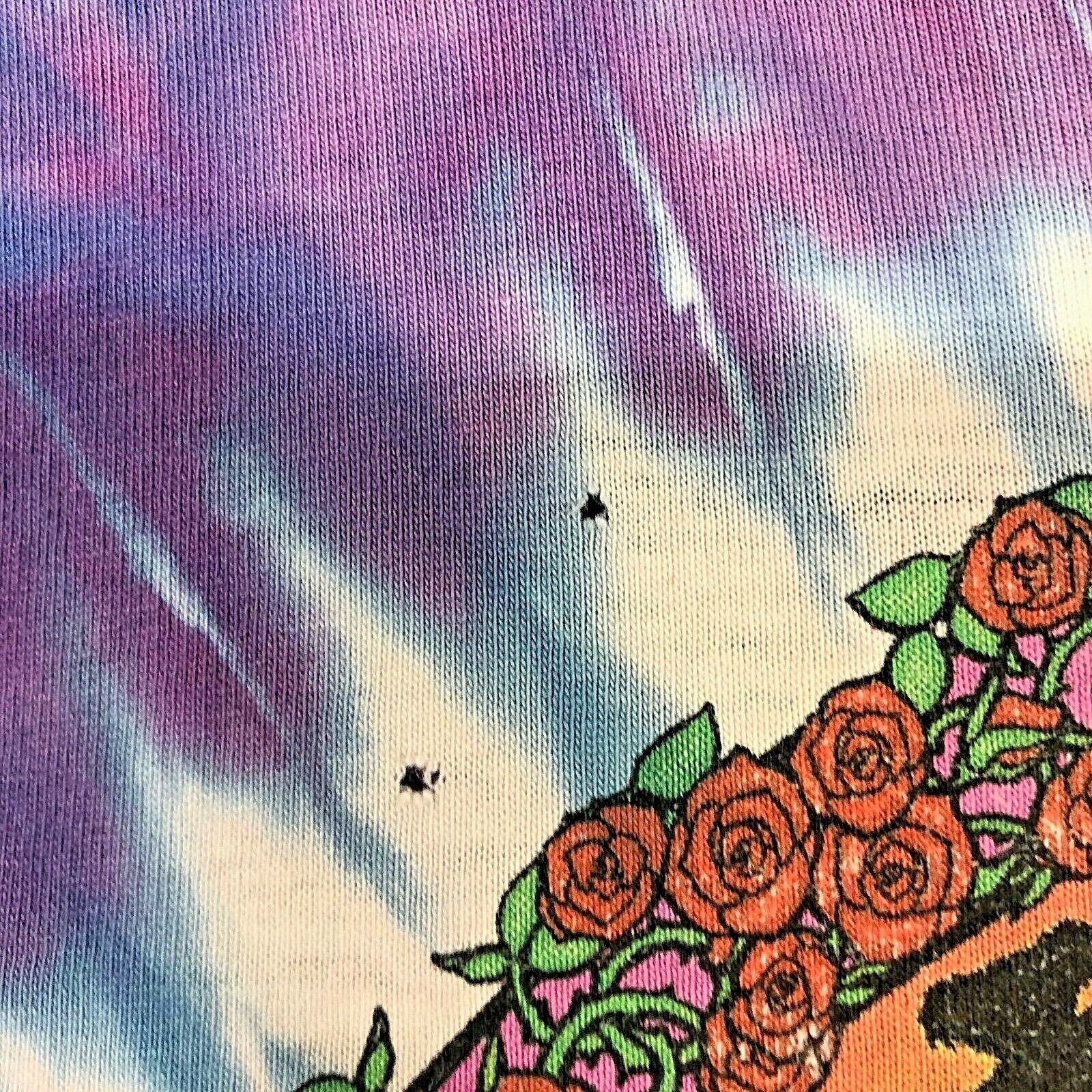 Grateful Dead Celtic Mandala 2000 Tie Dye T-shirt Size L Rock