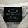 Oakley Windbreaker Active Full Zip Jacket Size M Gray