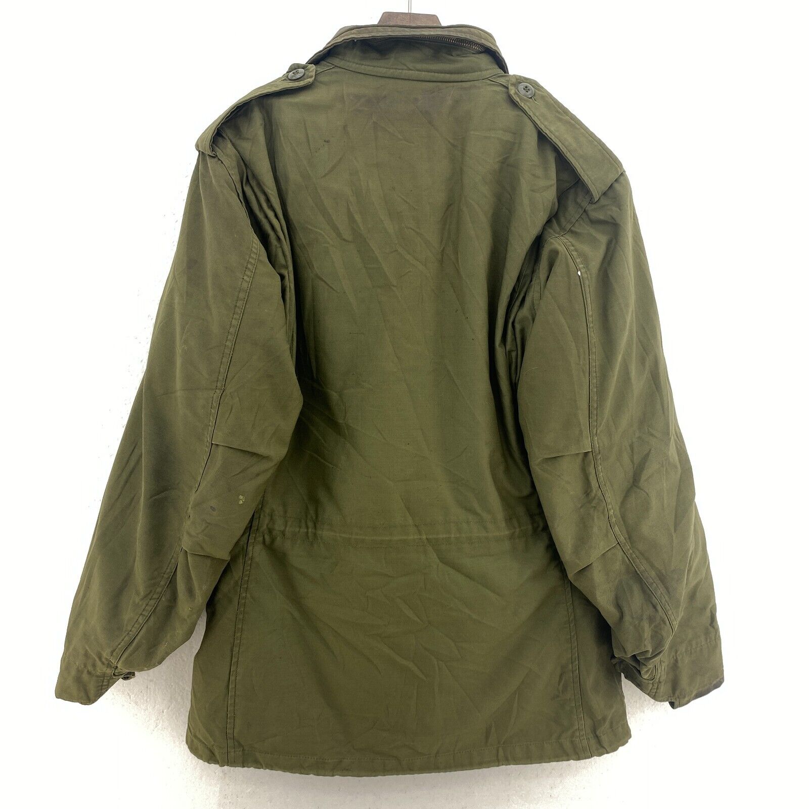 Military 3 In 1 Full Zip Army Green Parka Coat Jacket Size S