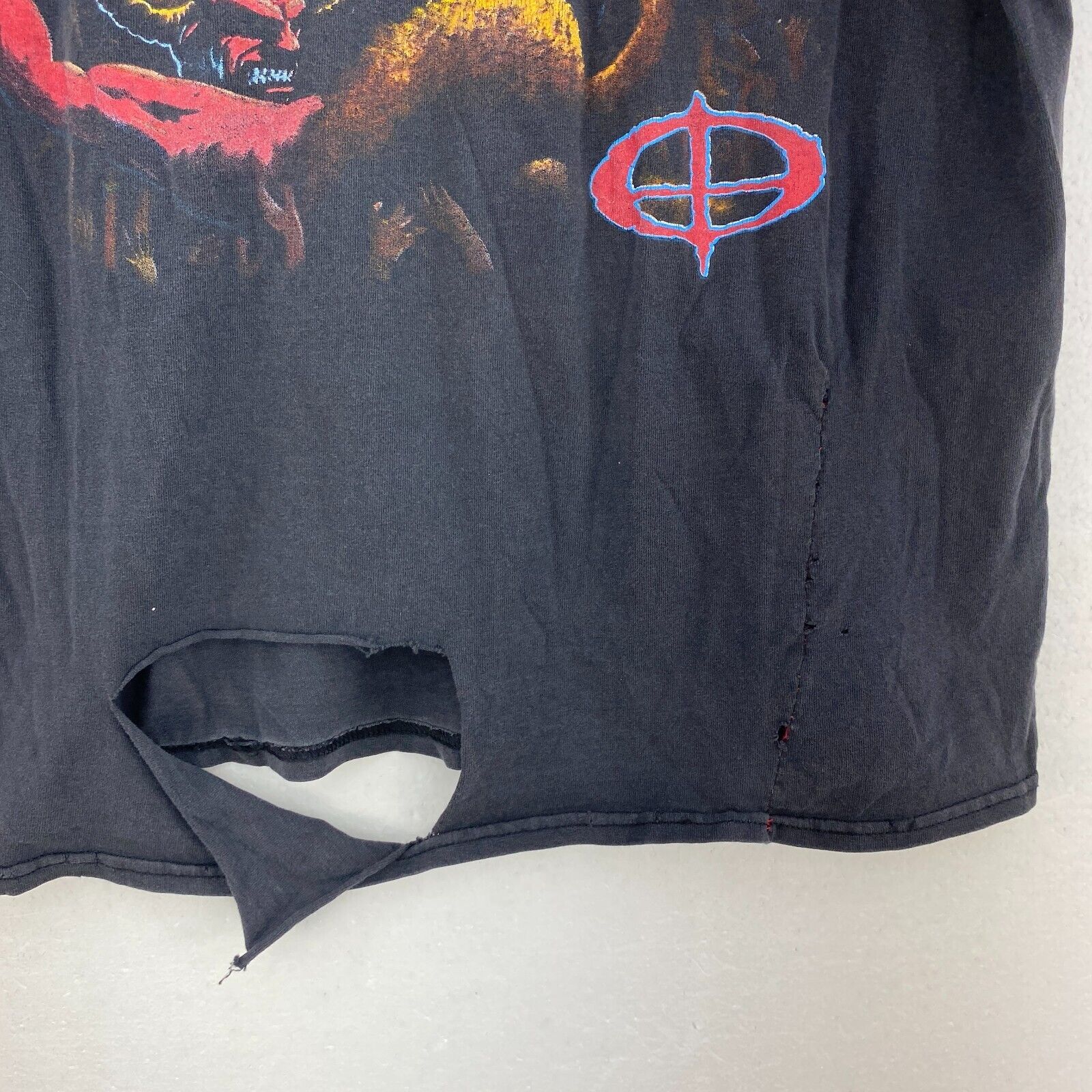 Ozzfest 2002 Devil Music Festival Rock Black T-shirt Size XL