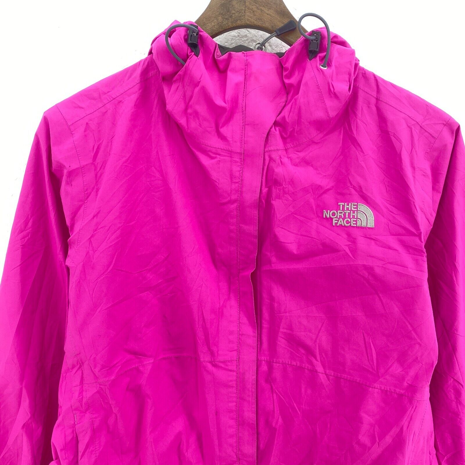 The North Face Gore-tex Full Zip Hooded Pink Jacket Size S Women's