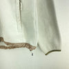 The North Face Women's White Fleece Jacket Size S Full Zip Up