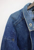 Vintage Levi Strauss Full Zip Medium Wash Blue Denim Jacket Size M