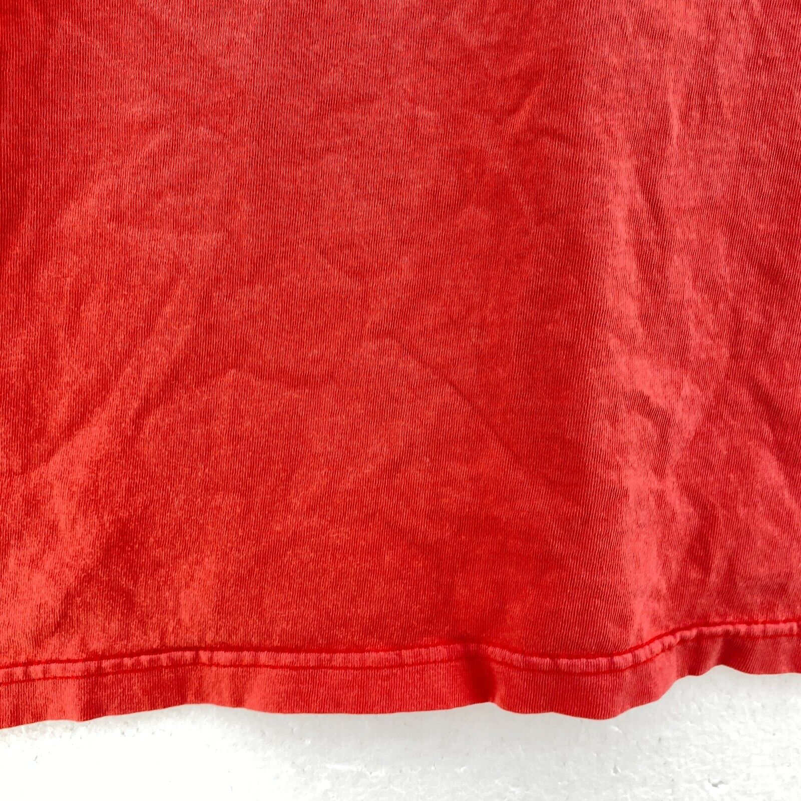 Vintage Reebok Flag Logo Red T-shirt Size M