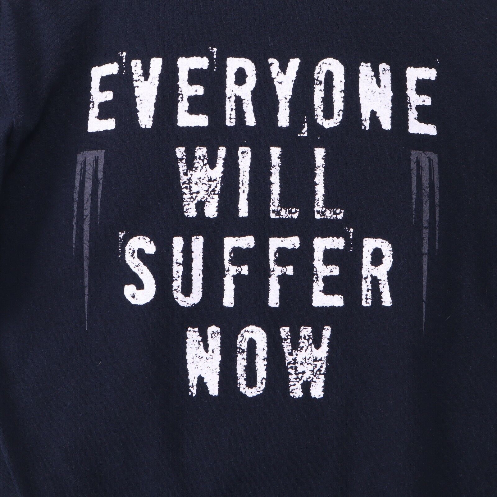 Little Horn Marilyn Manson Everyone Will Suffer Now Black T-shirt Size M