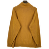 Vintage Burberry London Logo Quarter Zip Mustard Sweater Size 7