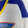 Vintage Nutmeg CCM St. Louis Blues White Long Sleeve T-shirt Size XL