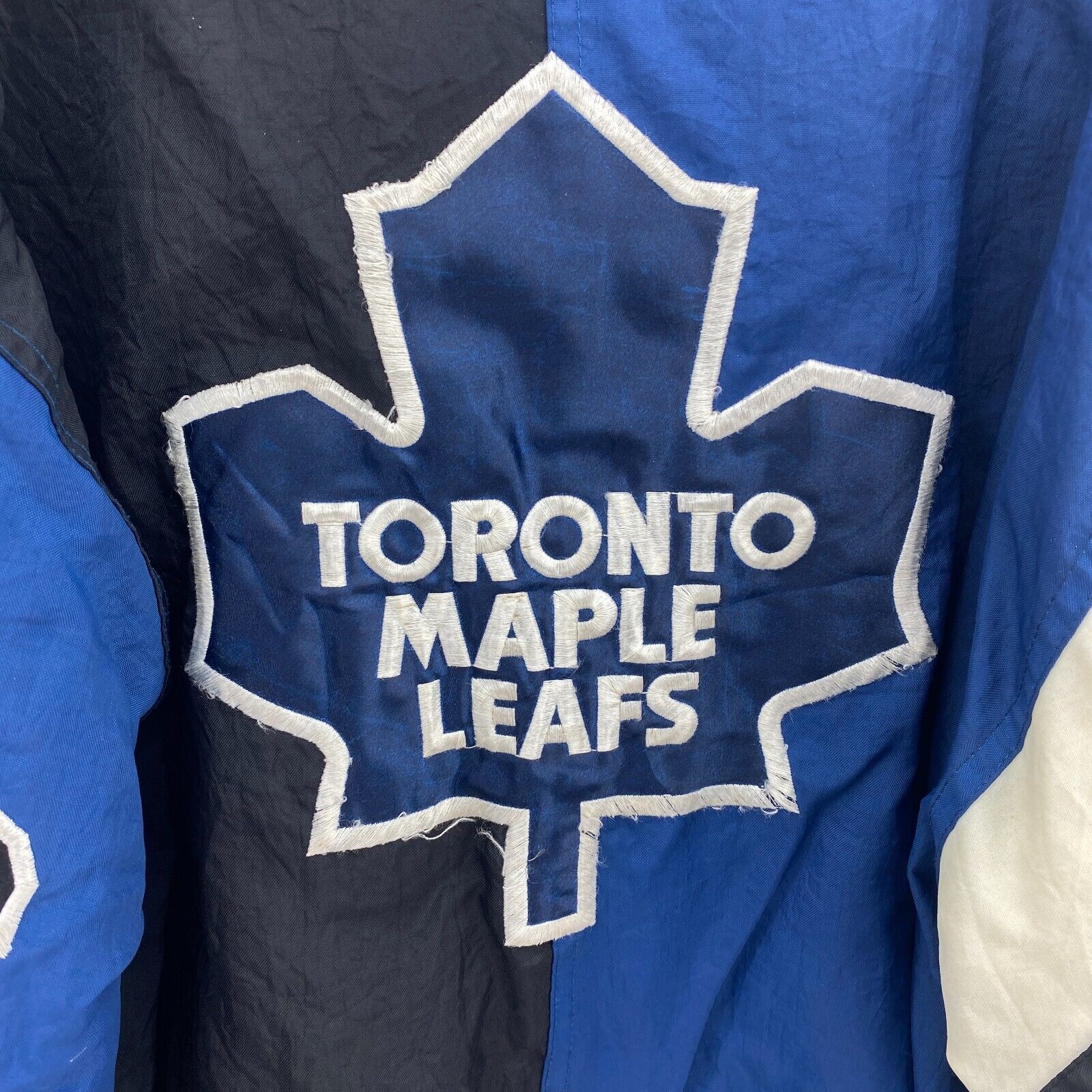 Starer Toronto Maple Leafs NHL Full Zip Insulated Jacket Size L