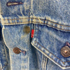 Levi Strauss Button Up Medium Wash Blue Denim Jacket Size 44 Regular