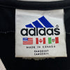 Vintage Adidas Logo Black And White Jersey Size M