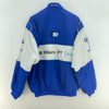 BMW Hp Invent Michelin Full Zip Bomber Blue Jacket Size XL