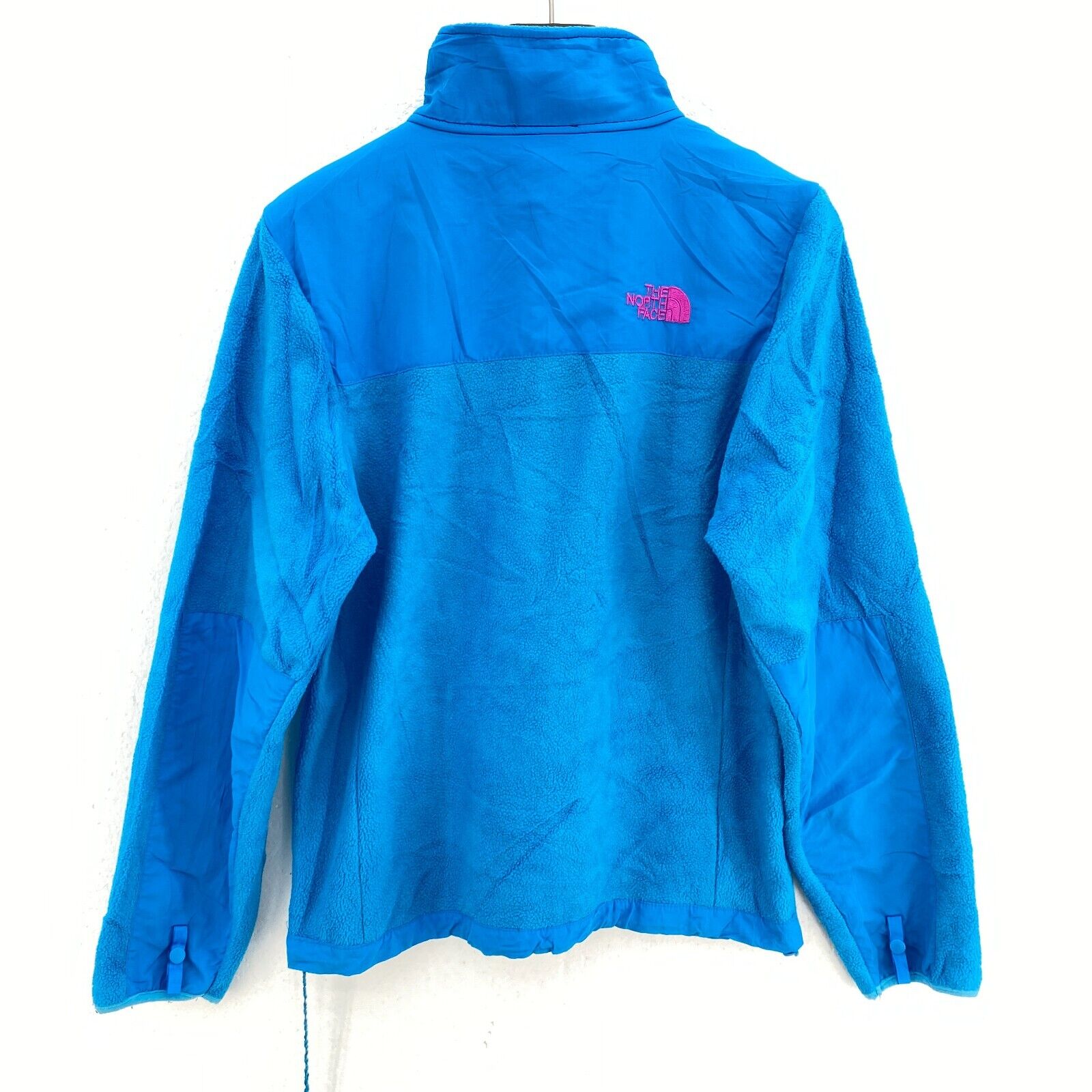 The North Face Women's Fleece Jacket Blue Full Zip Up Size S