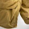 The North Face Logo 550 Full Zip Beige Insulated Jacket Size M