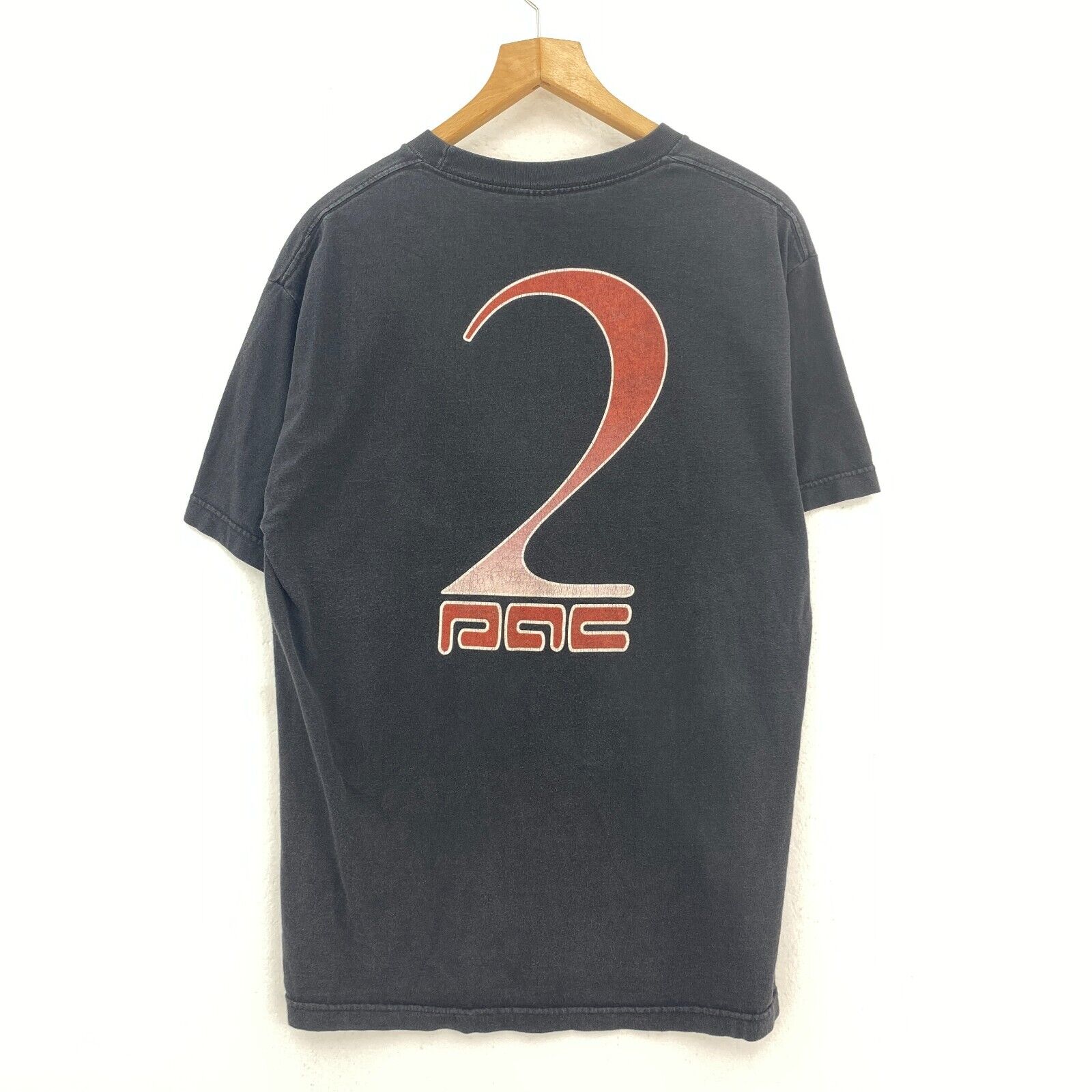 2Pac 2001 Black T-shirt Size M Hip Hop Rap