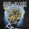 Iced Earth Set Abominae Heavy Metal Band Black T-shirt Size L