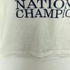 Michigan Wolverines Football NCAA White T-shirt Size M Single Stitch Women's