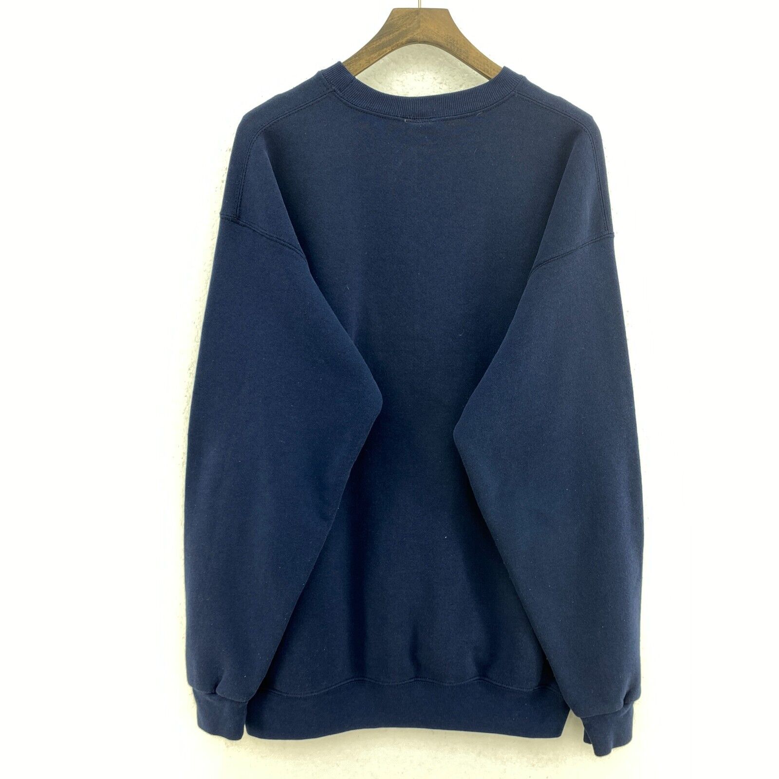 Vintage Syracuse University Logo Navy Blue Sweatshirt Size XL