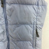 The North Face Women's Full Zip Nuptse Down 700 Series Vest Jacket Blue Size S