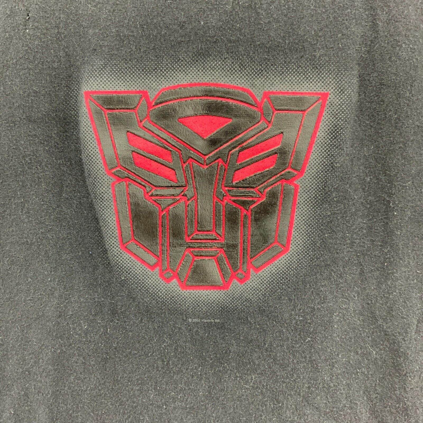 2004 Changes Transformers Autobot Logo Black T-shirt Size M