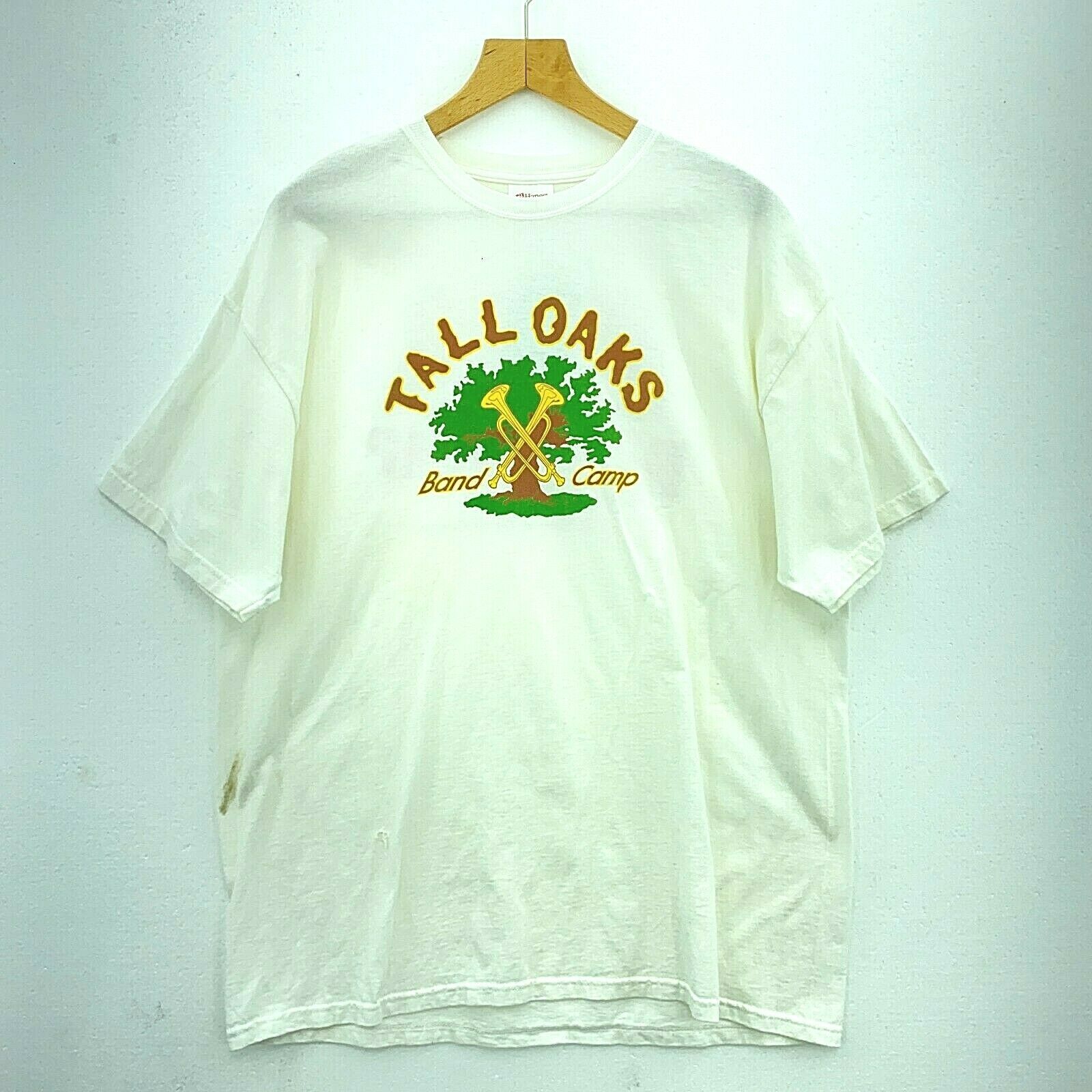 2005 American Pie Tall Oaks Band Camp White T-shirt Size XL