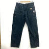 Carhartt Workwear Black Denim Cargo Pants Size 36